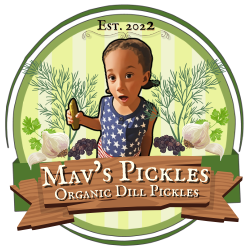 Mav's Pickles Logo - Premium Organic Pickles